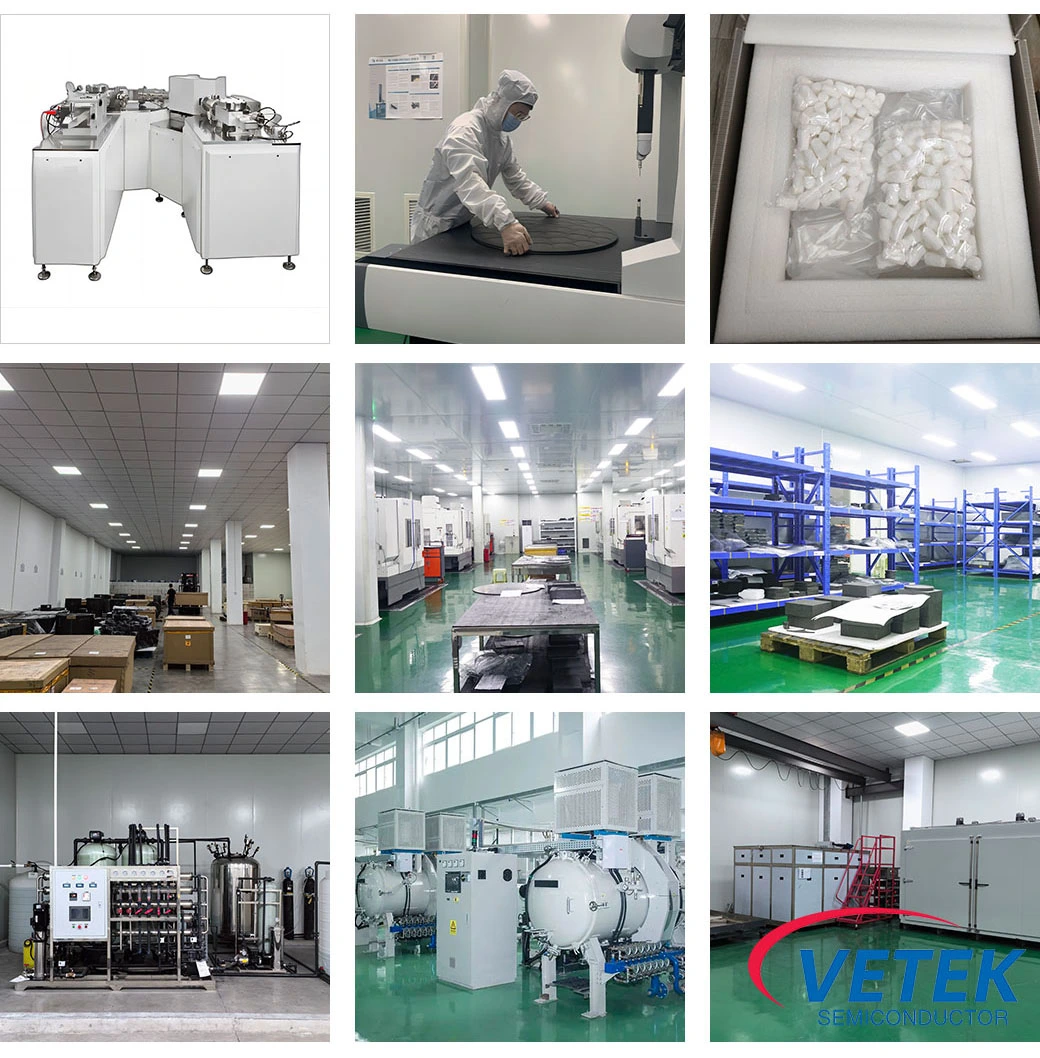 VeTek Semiconductor CVD TaC coated three-petal guide ring product shops